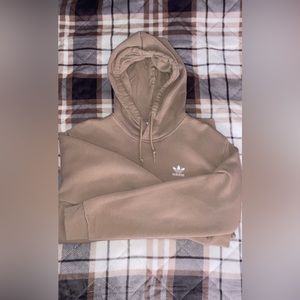 Men’s Tan Adidas Casual Hoodie.